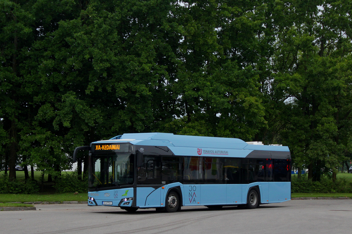 Литва, Solaris Urbino IV 12 electric № 102