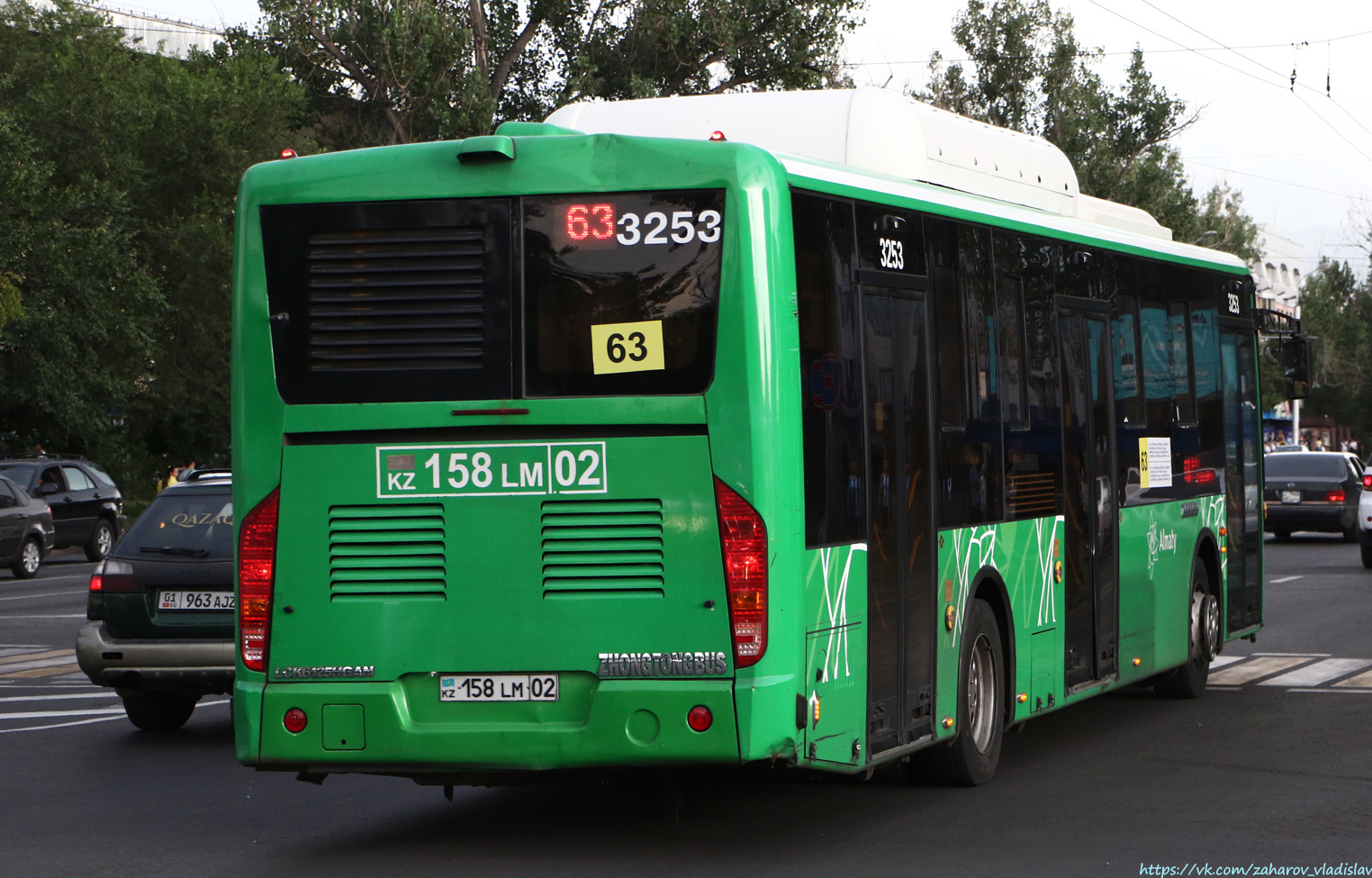 Алматы, Zhong Tong LCK6125HGAN № 3253