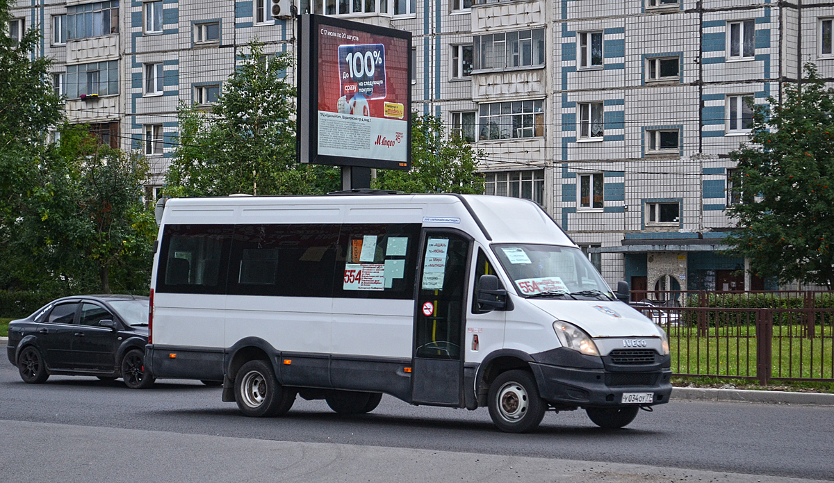 Московская область, Нижегородец-2227UU (IVECO Daily) № У 034 ОУ 77