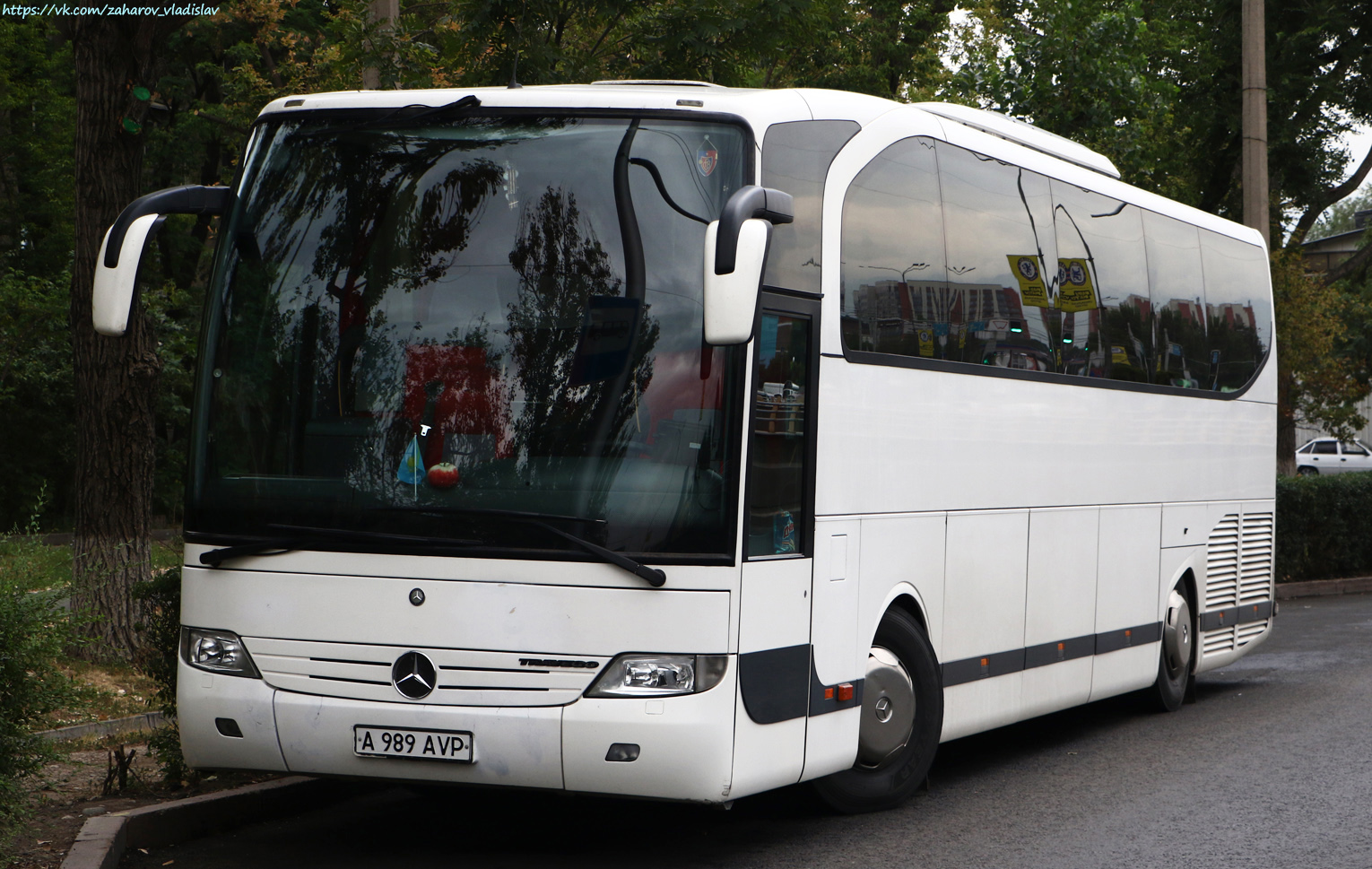 Алматы, Mercedes-Benz O580-15RHD Travego № A 989 AVP