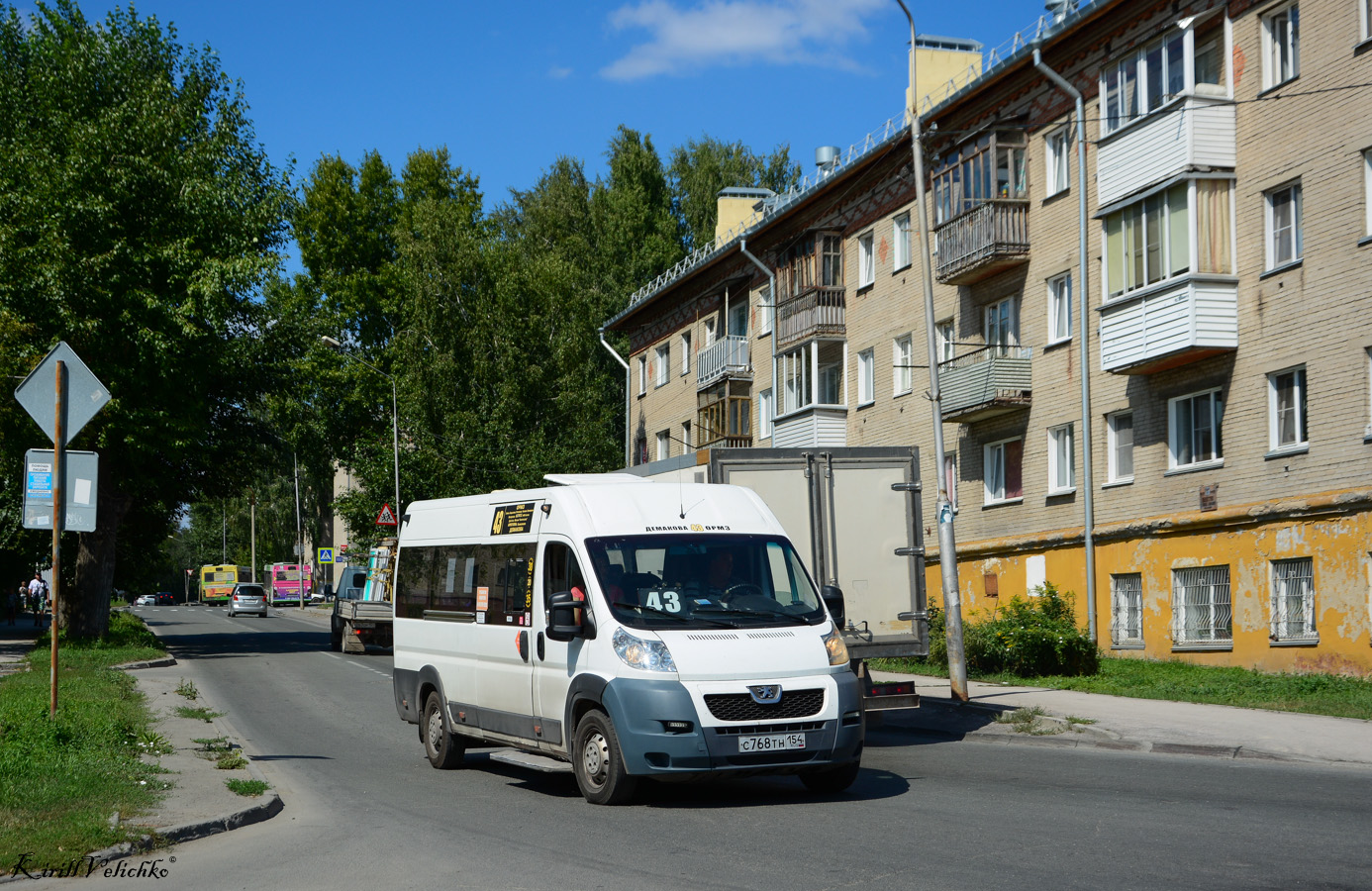 Новосибирская область, IRITO Boxer L4H2 (Z8P) № С 768 ТН 154