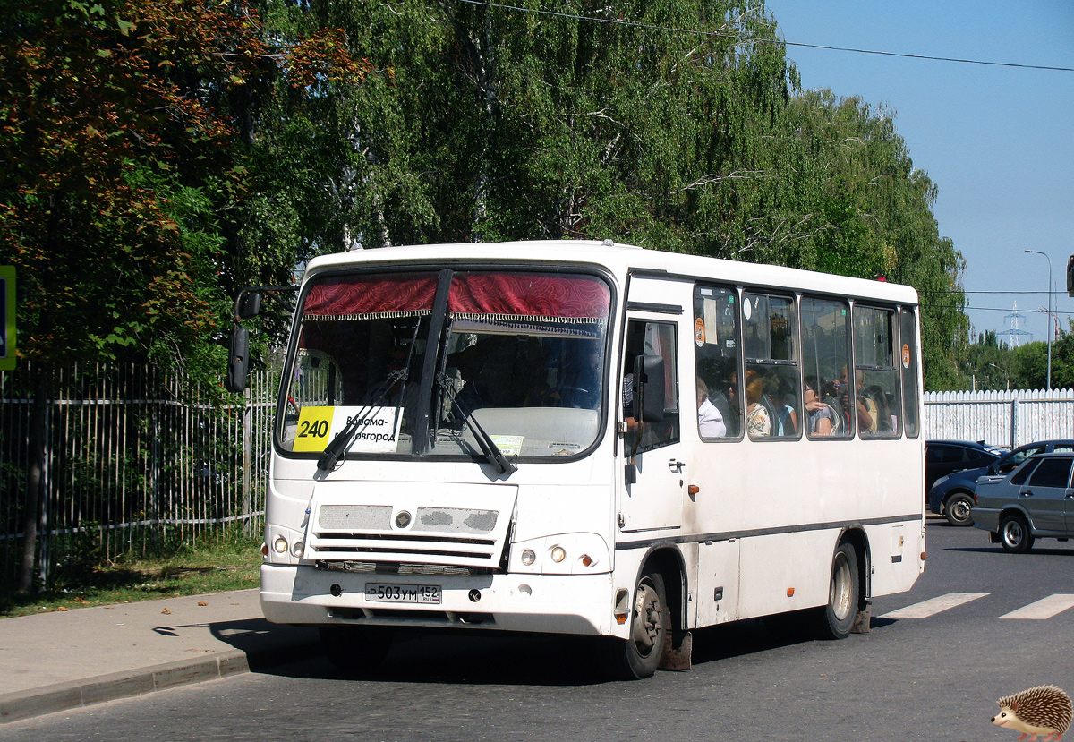 Нижегородская область, ПАЗ-320302-12 № Р 503 УМ 152