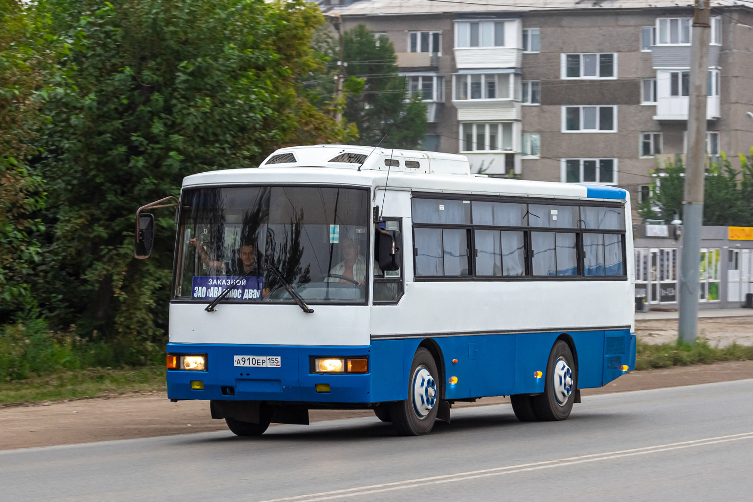 Омская область, Asia AM818 Cosmos № А 910 ЕР 155 — Фото — Автобусный ...