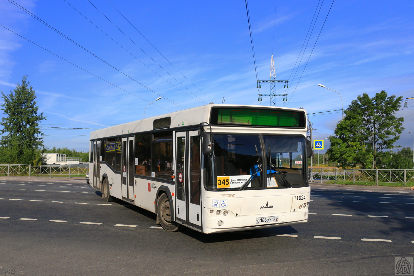 Санкт-Петербург, МАЗ-103.485 № 11024