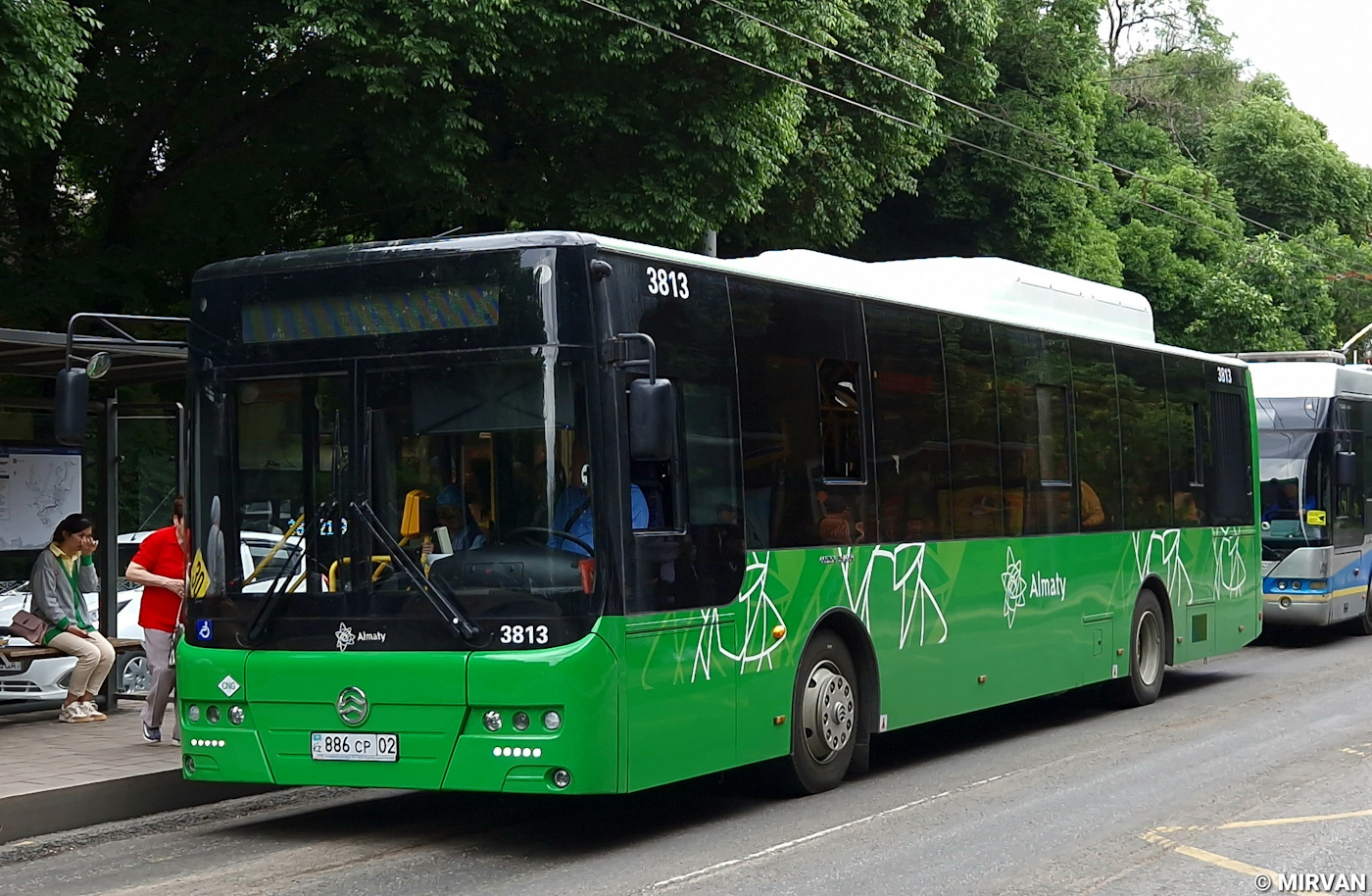 Алматы, Golden Dragon XML6125CN (Hyundai Trans Auto) № 3813