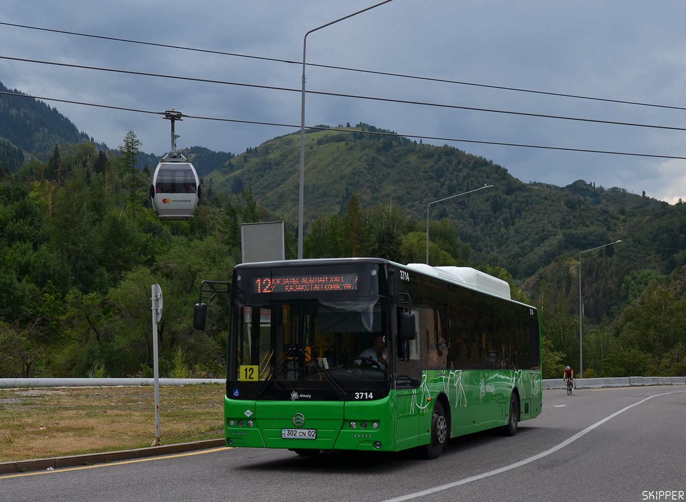 Алматы, Golden Dragon XML6125CN (Hyundai Trans Auto) № 3714