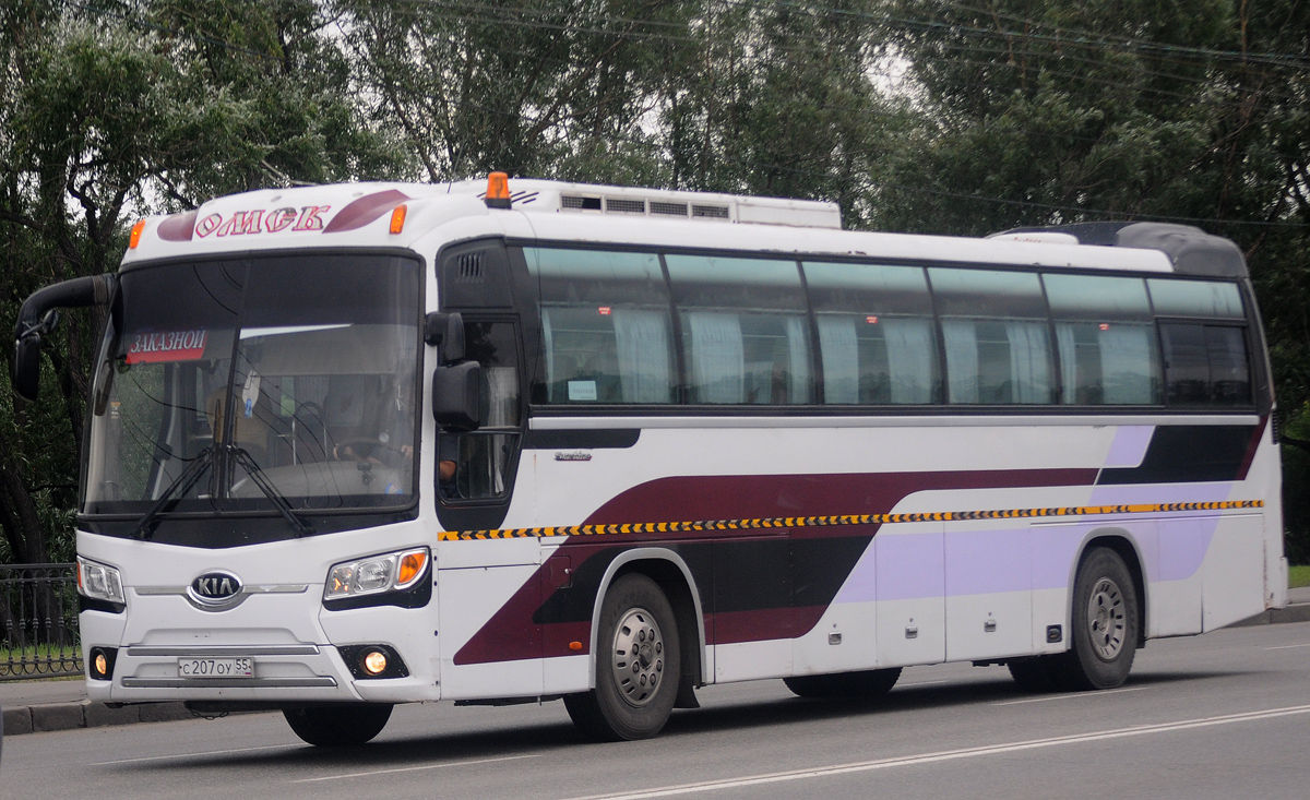 Омская вобласць, Kia Granbird Sunshine (КВР) № С 207 ОУ 55