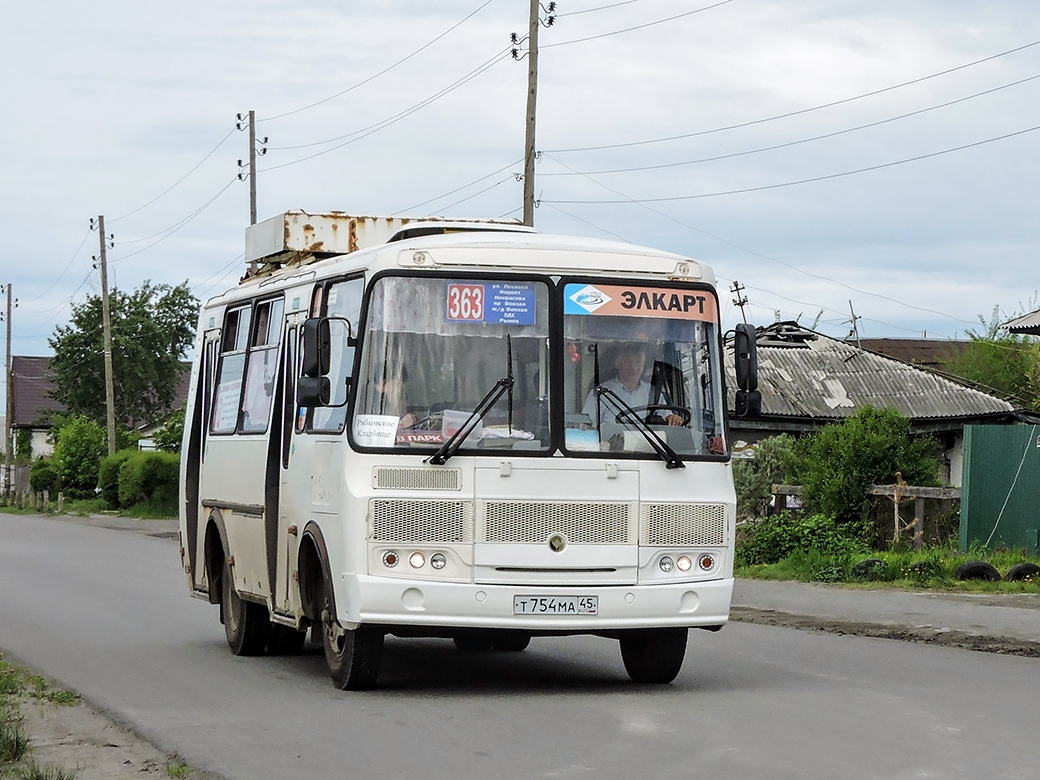 Курганская область, ПАЗ-32054 № Т 754 МА 45