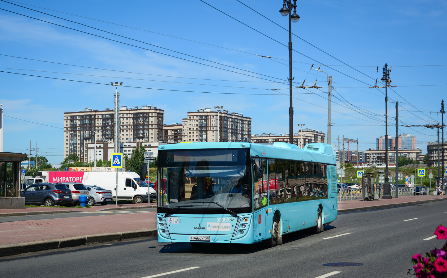 Санкт-Петербург, МАЗ-203.945 № 38009
