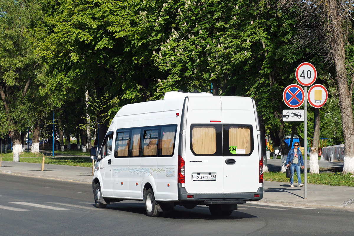 Владимирская область, Луидор-225050 (ГАЗ A65R52, A69R52) № С 807 ТН 33