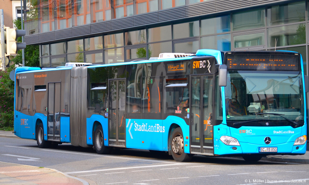 Баден-Вюртемберг, Mercedes-Benz Citaro C2 G № BC-RB 850