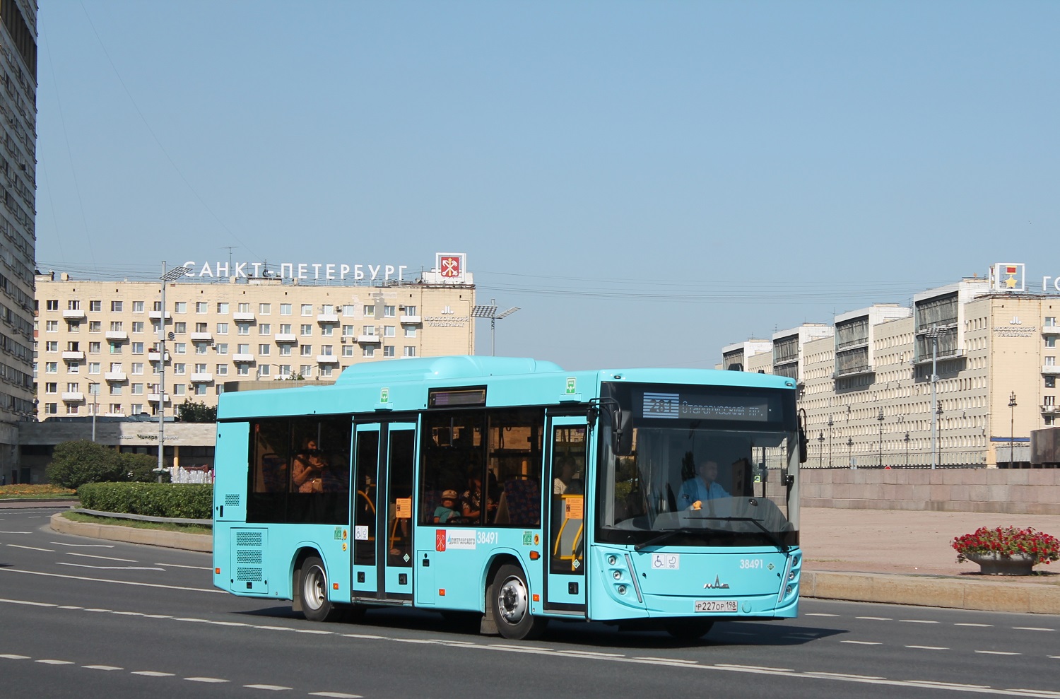 Санкт-Петербург, МАЗ-206.947 № 38491