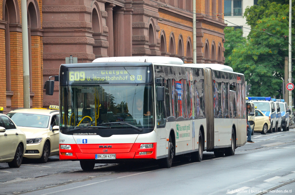 Северный Рейн-Вестфалия, MAN A23 Lion's City G NG313 № 0707