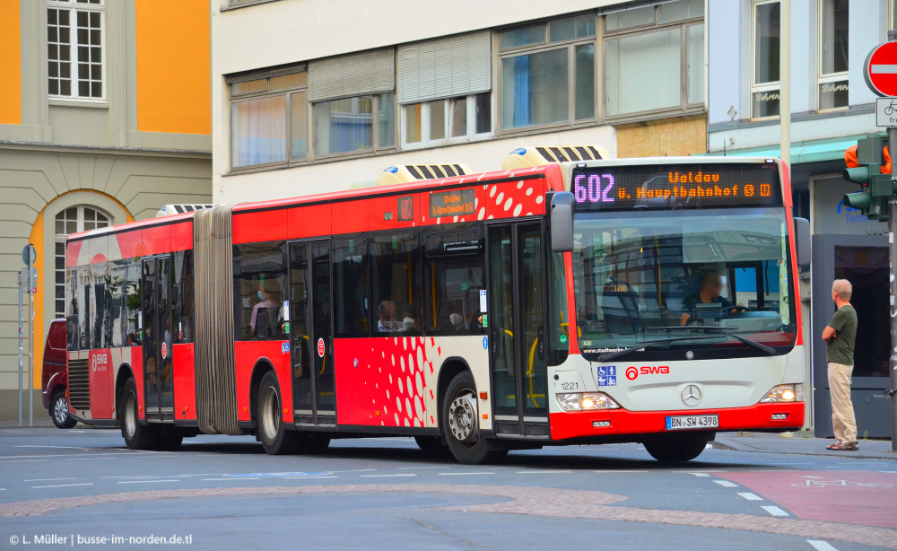 Северный Рейн-Вестфалия, Mercedes-Benz O530G Citaro facelift G № 1221