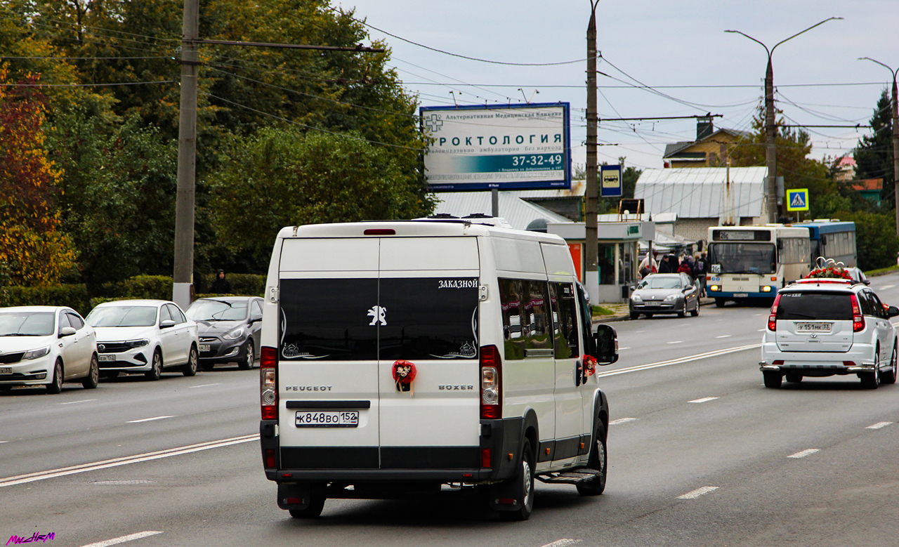 Нижегородская область, Нижегородец-2227SK (Peugeot Boxer) № К 848 ВО 152