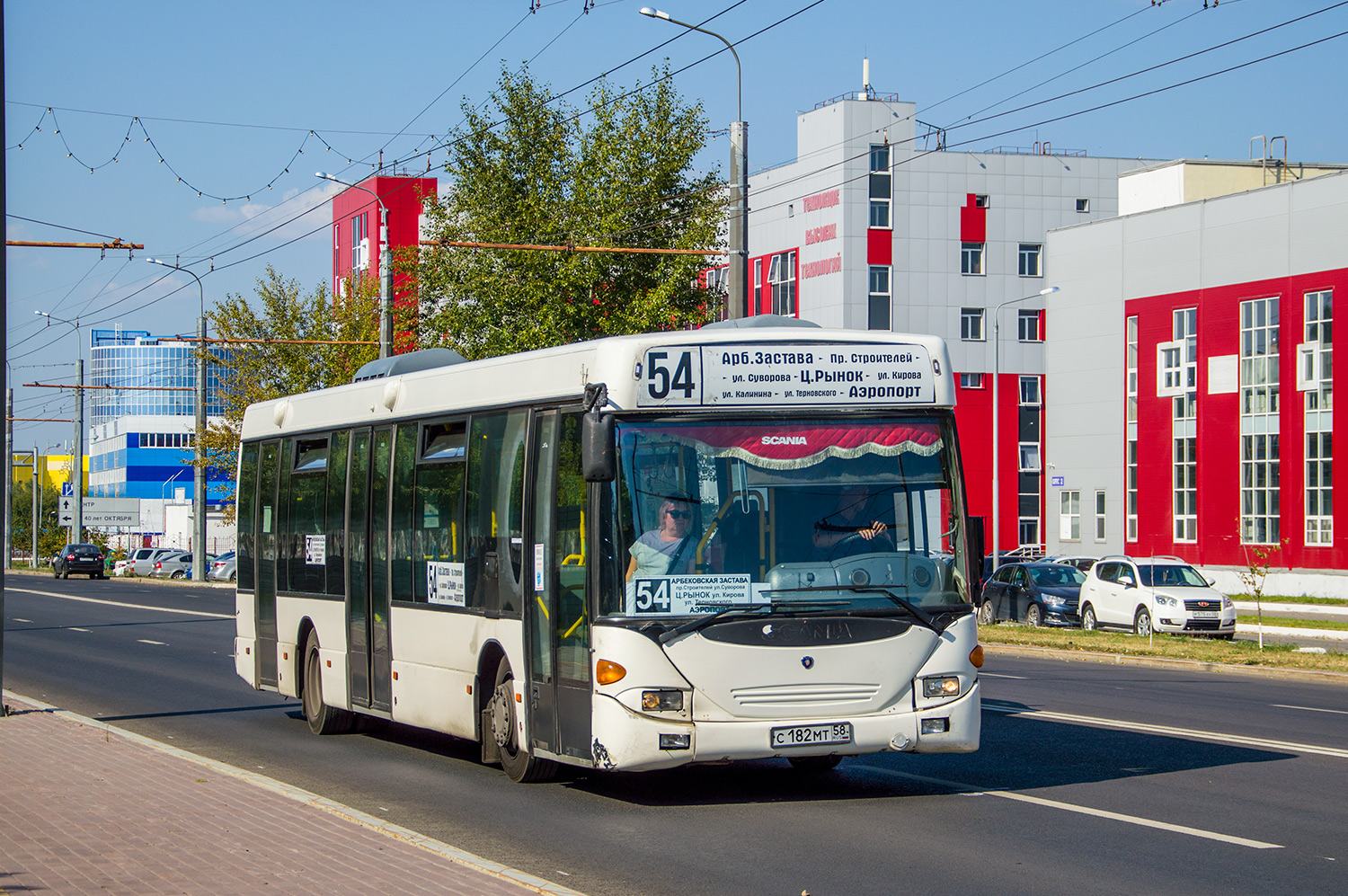 Пензенская область, Scania OmniLink I (Скания-Питер) № С 182 МТ 58