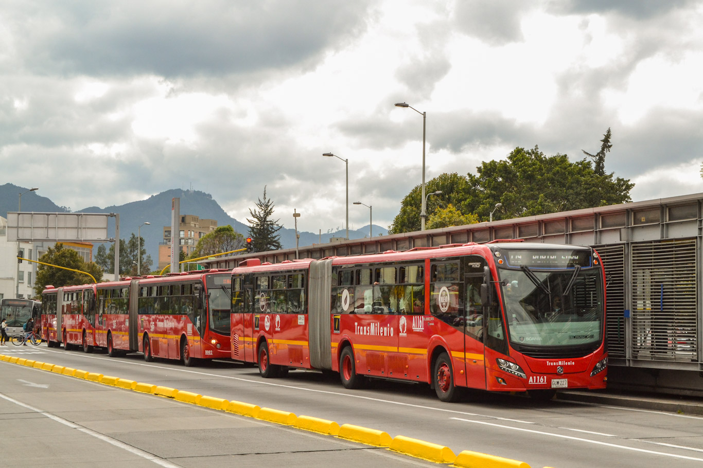 Колумбия, Busscar Urbanuss Pluss S5 BRT № A1055; Колумбия, Busscar Urbanuss Pluss S5 BRT № A1161