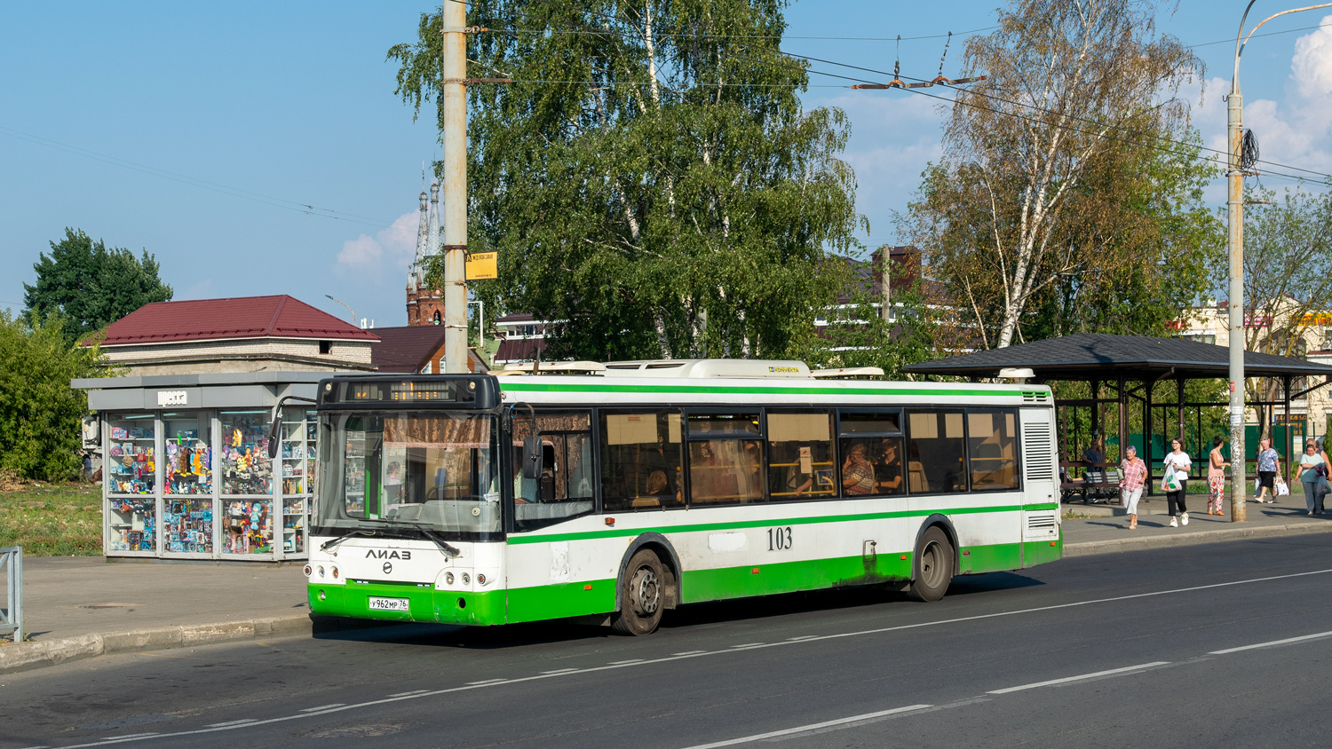 Yaroslavl region, LiAZ-5292.22 (2-2-2) # 103