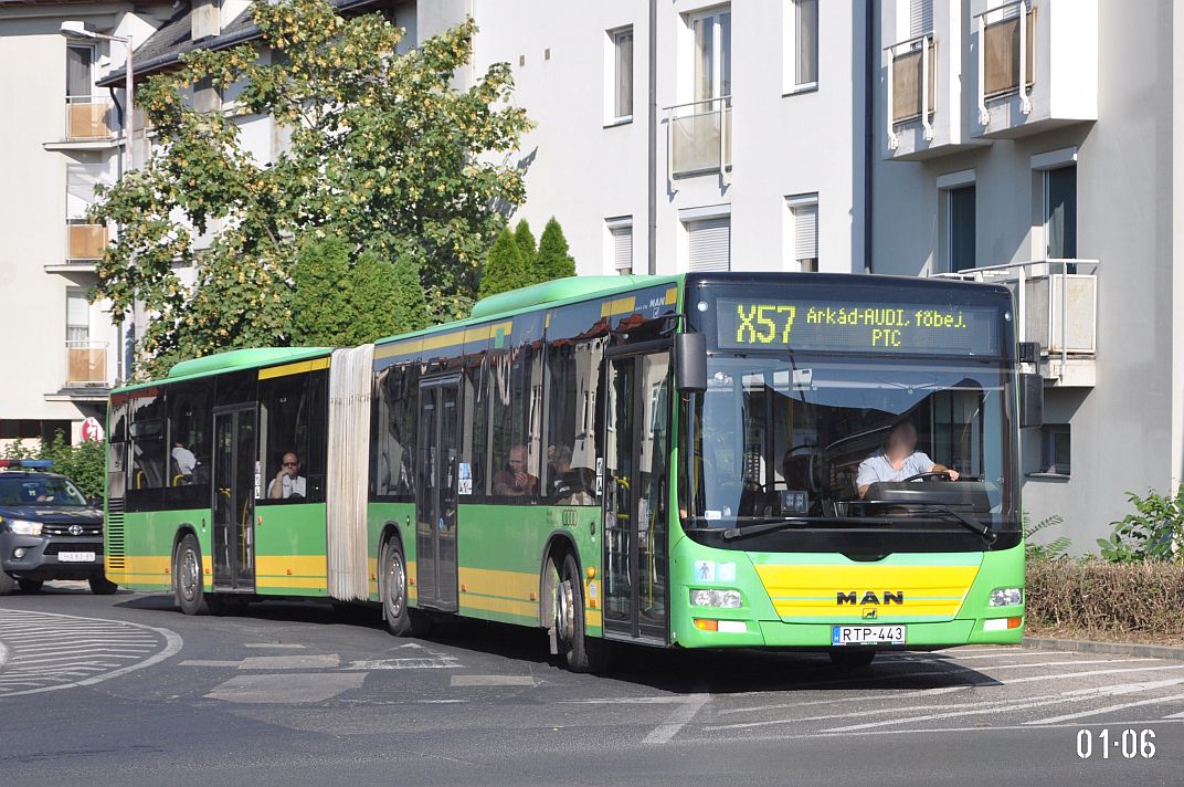 Ungārija, MAN A23 Lion's City G NG313 № RTP-443