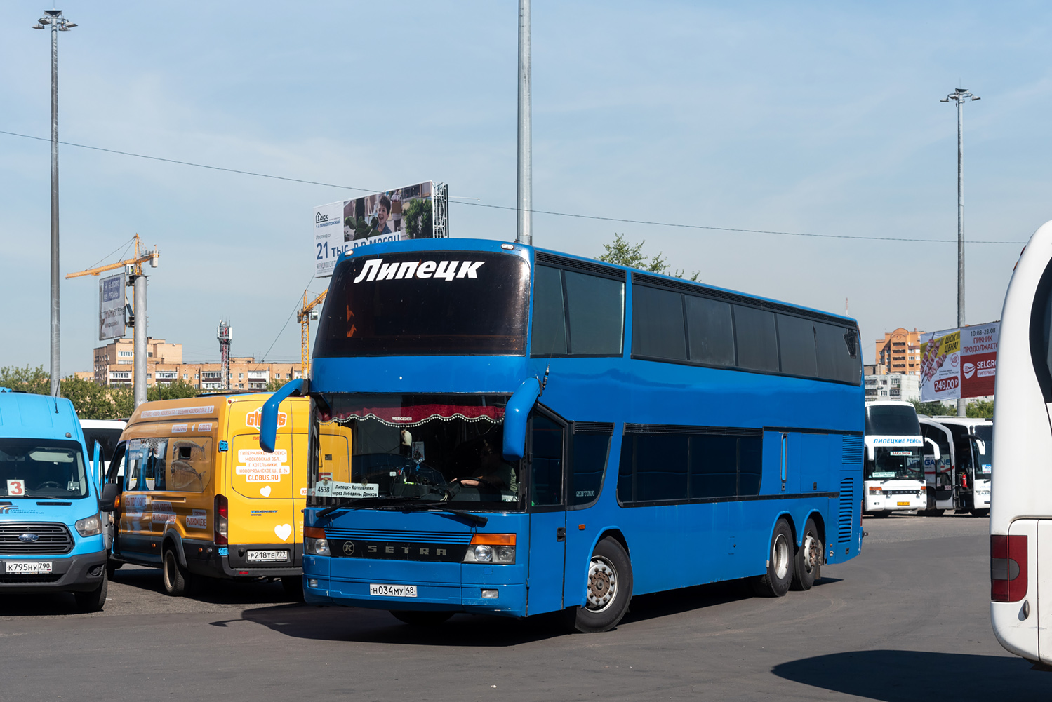 Липецкая область, Setra S328DT № Н 034 МУ 48