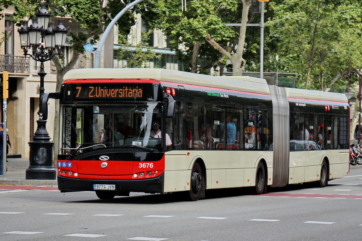 Испания, Solaris Urbino III 18 hybrid № 3676