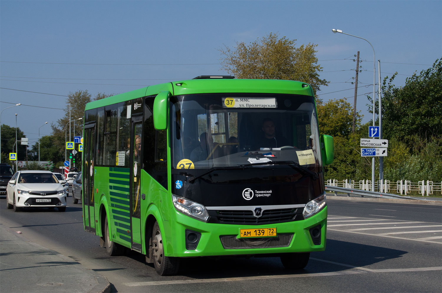 Тюменская область, ПАЗ-320435-04 "Vector Next" № АМ 139 72 Тюменская область, ПАЗ-320435-04 "Vector Next" № АМ 139 72