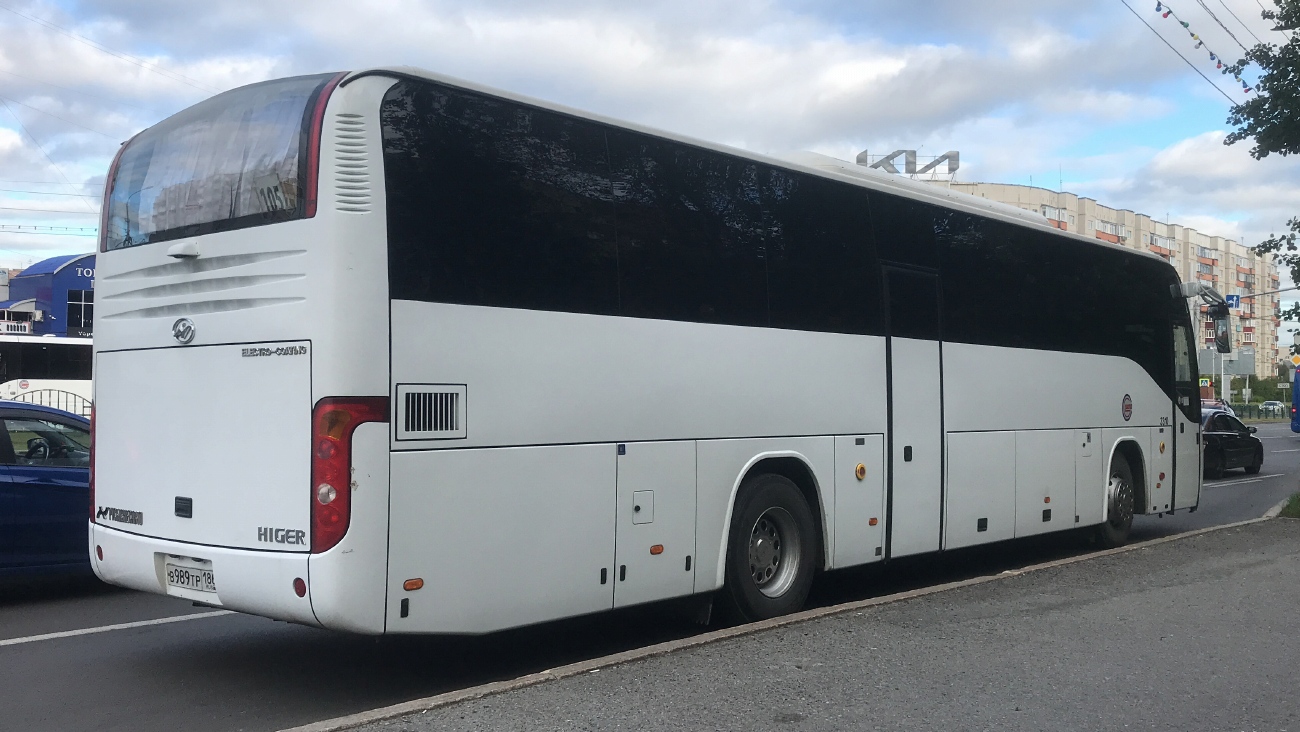 Ханты-Мансийский АО, Higer KLQ6129TQL № В 989 ТР 186