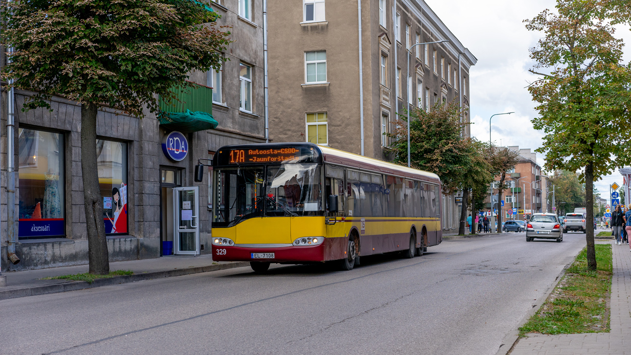 Латвия, Solaris Urbino I 15 № 329