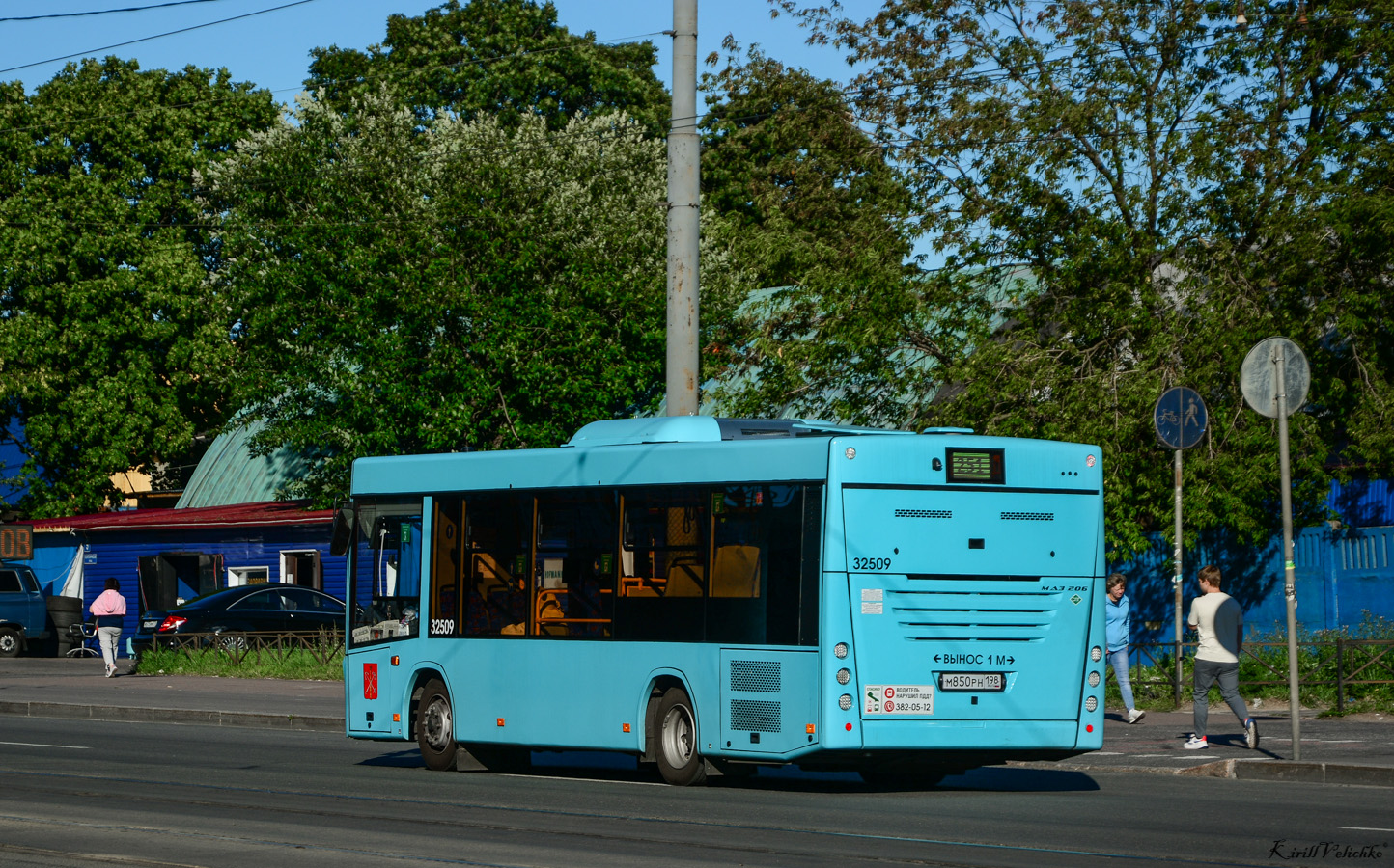 Санкт-Петербург, МАЗ-206.945 № 32509