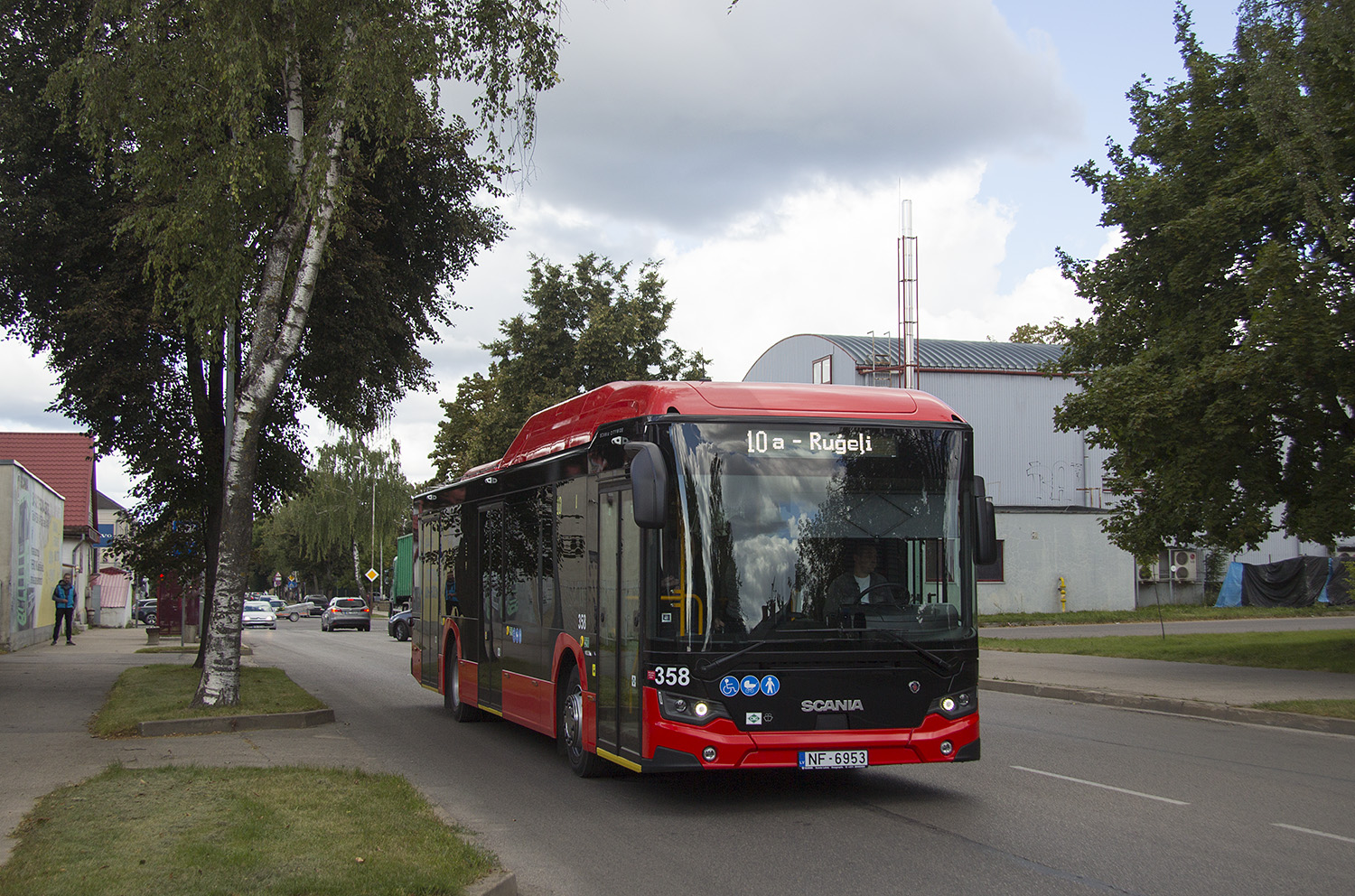 Латвия, Scania Citywide LF II 12.1 № 358