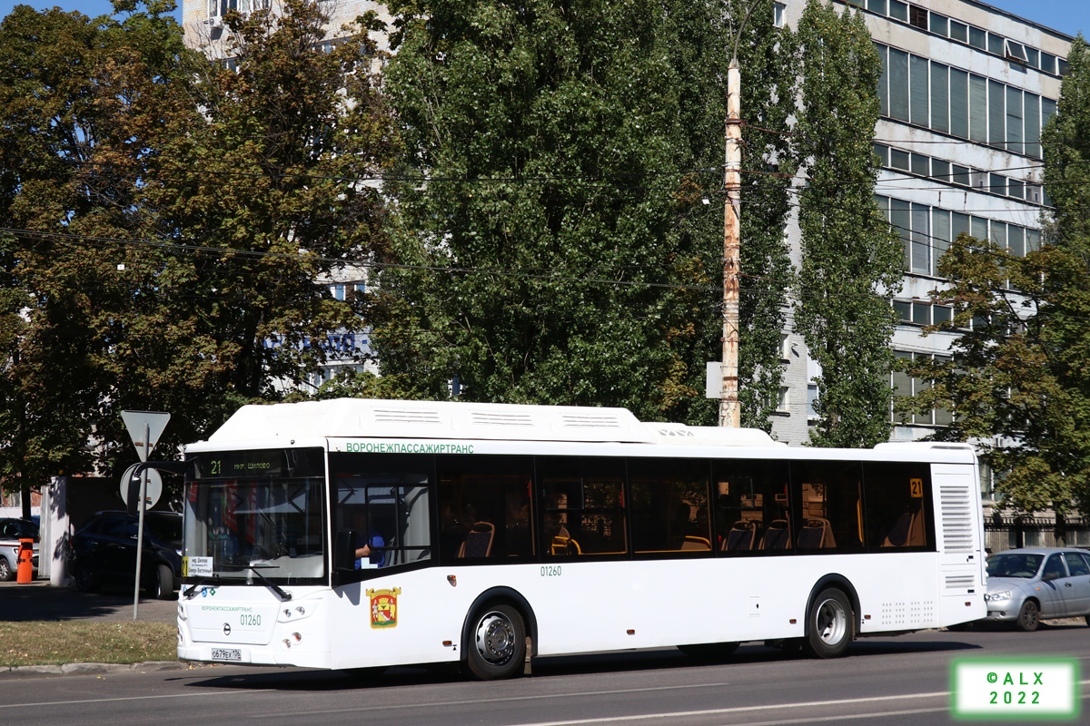 Воронежская область, ЛиАЗ-5292.67 (CNG) № 01260