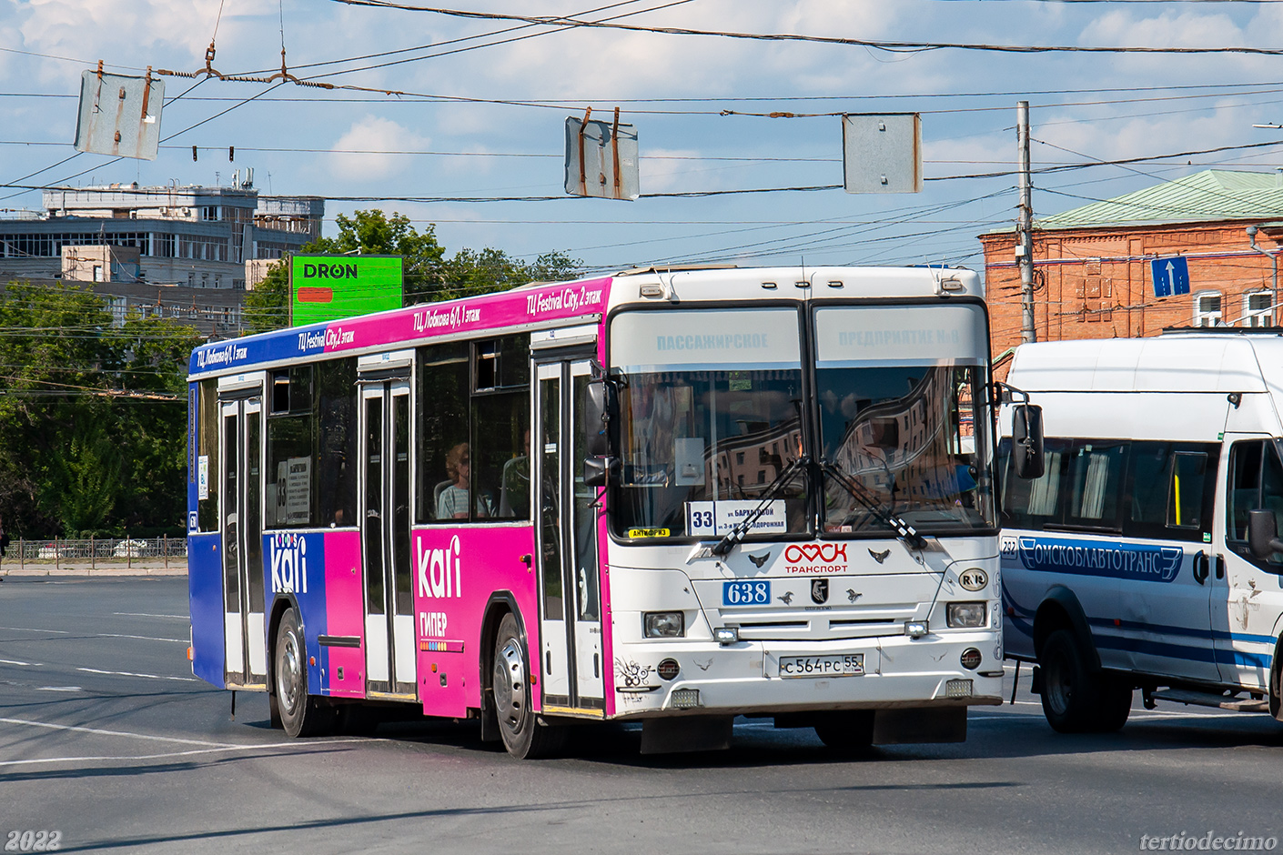 Омская область, НефАЗ-5299-20-32 № 638