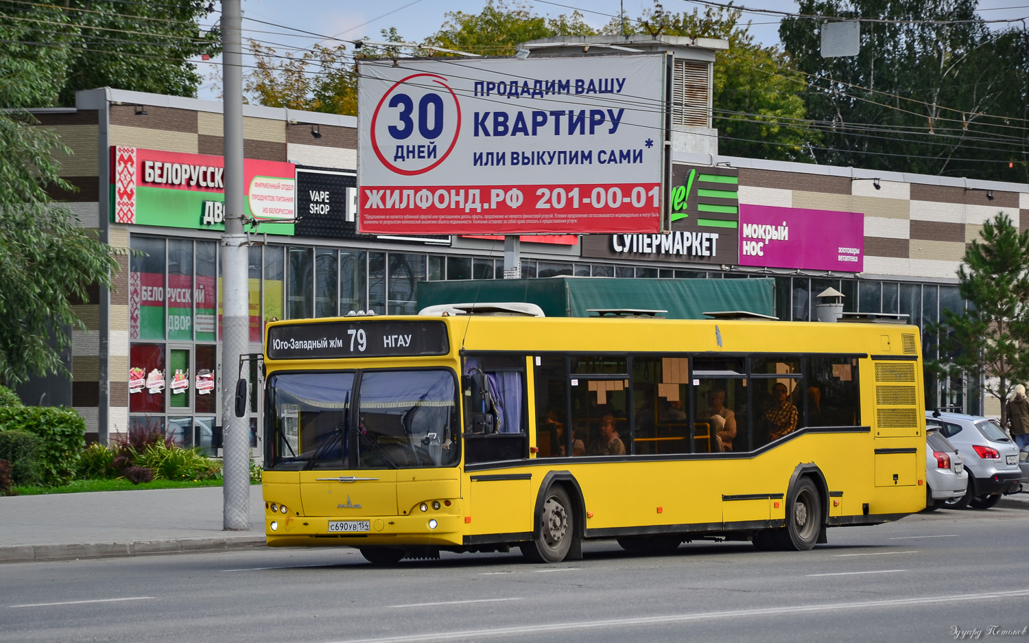 Новосибирская область, МАЗ-103.469 № С 690 УВ 154