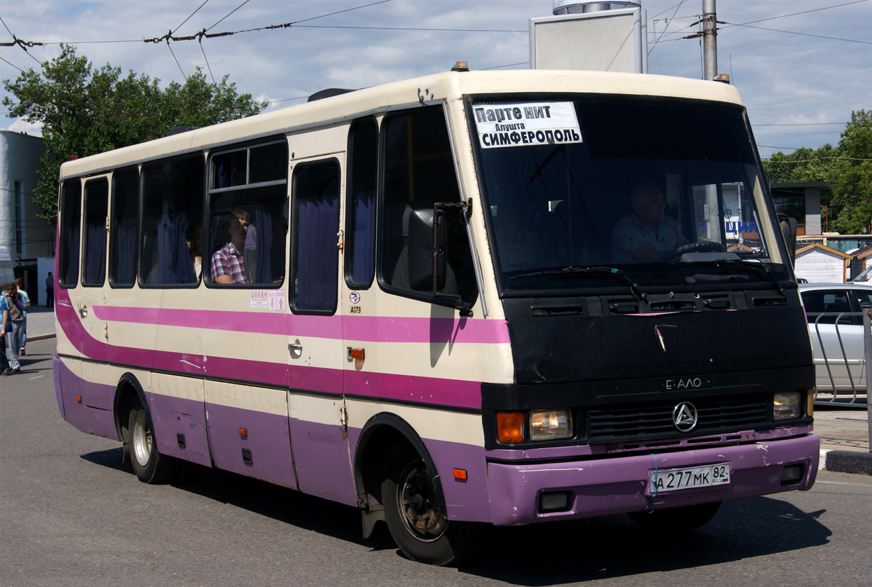 Республика Крым, БАЗ-А079.25 "Мальва" № А 277 МК 82 — Фото — Автобусный ...
