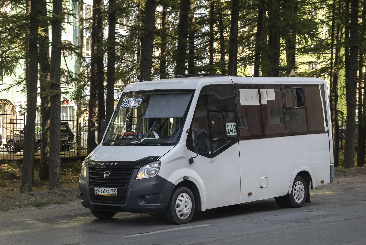 Башкортостан, ГАЗ-A63R42 Next № У 432 УА 102