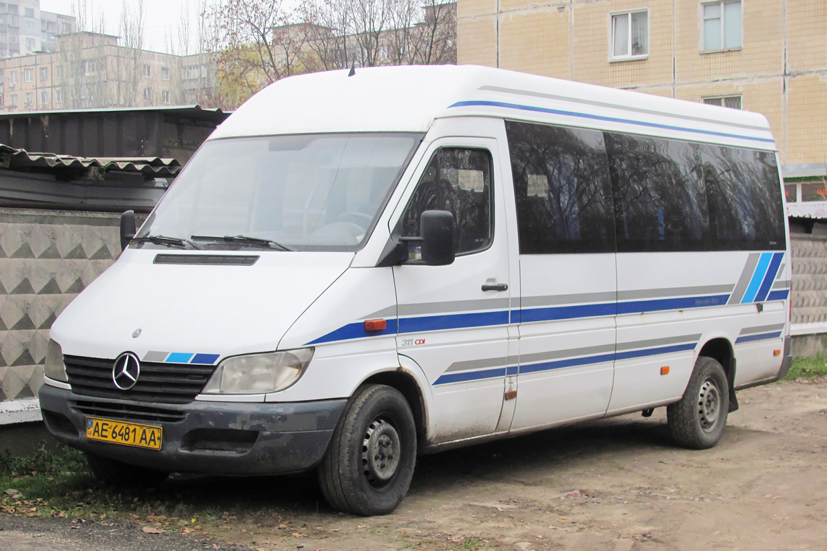 Днепропетровская область, Mercedes-Benz Sprinter W903 311CDI № AE 6481 AA Днепропетровская область, Mercedes-Benz Sprinter W903 311CDI № AE 6481 AA