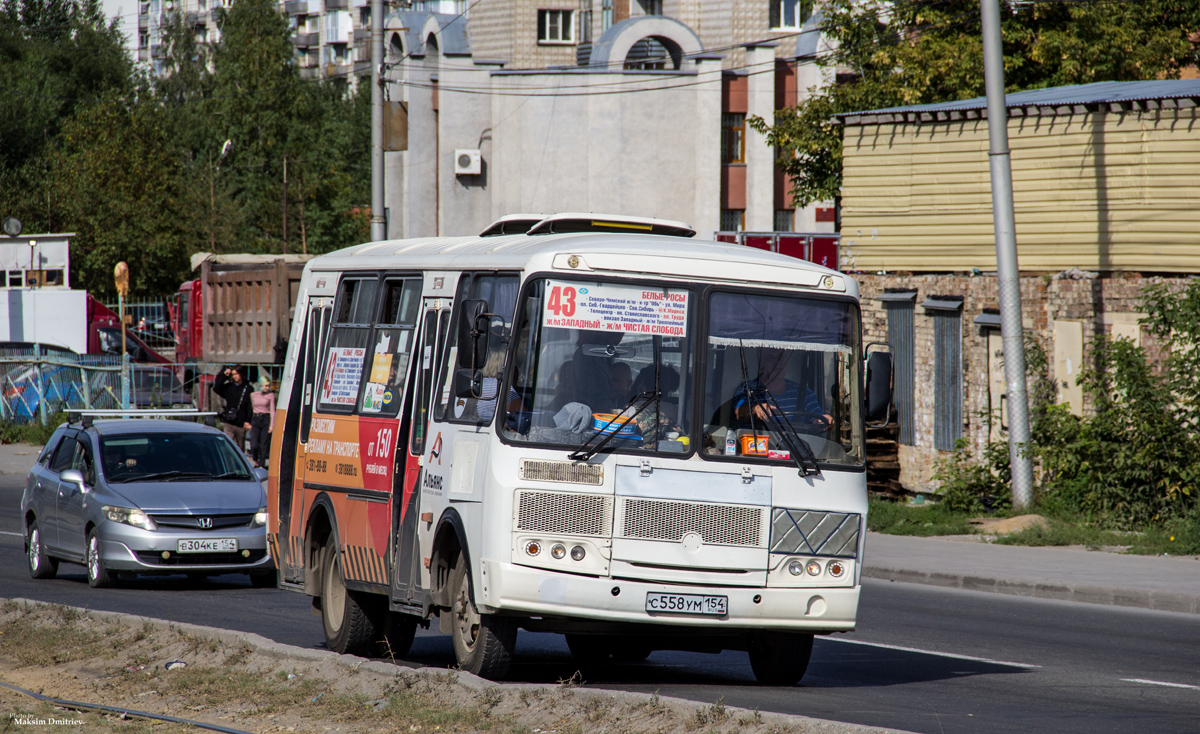 Новосибирская область, ПАЗ-32054 № С 558 УМ 154