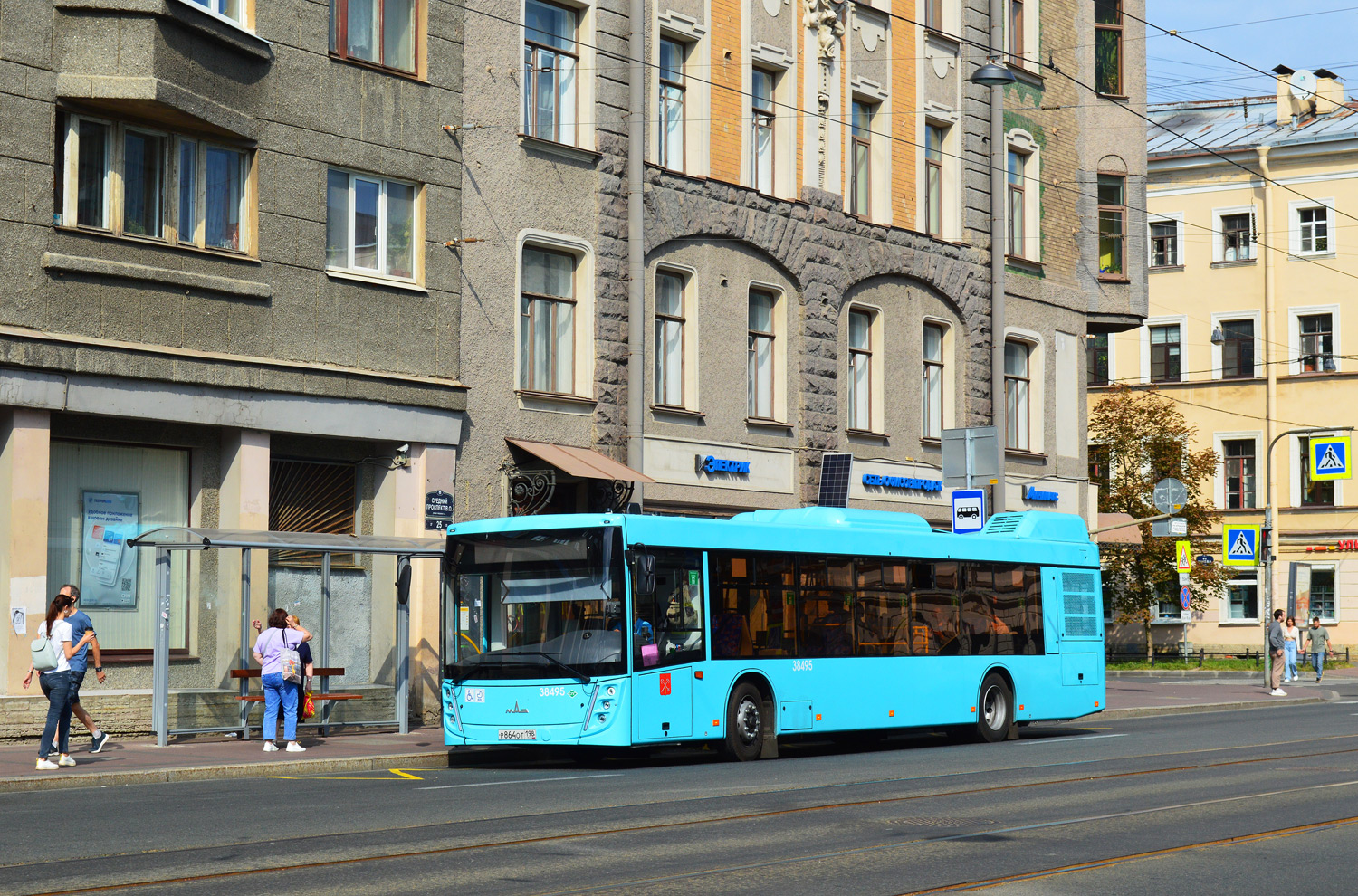 Szentpétervár, MAZ-203.947 sz.: 38495