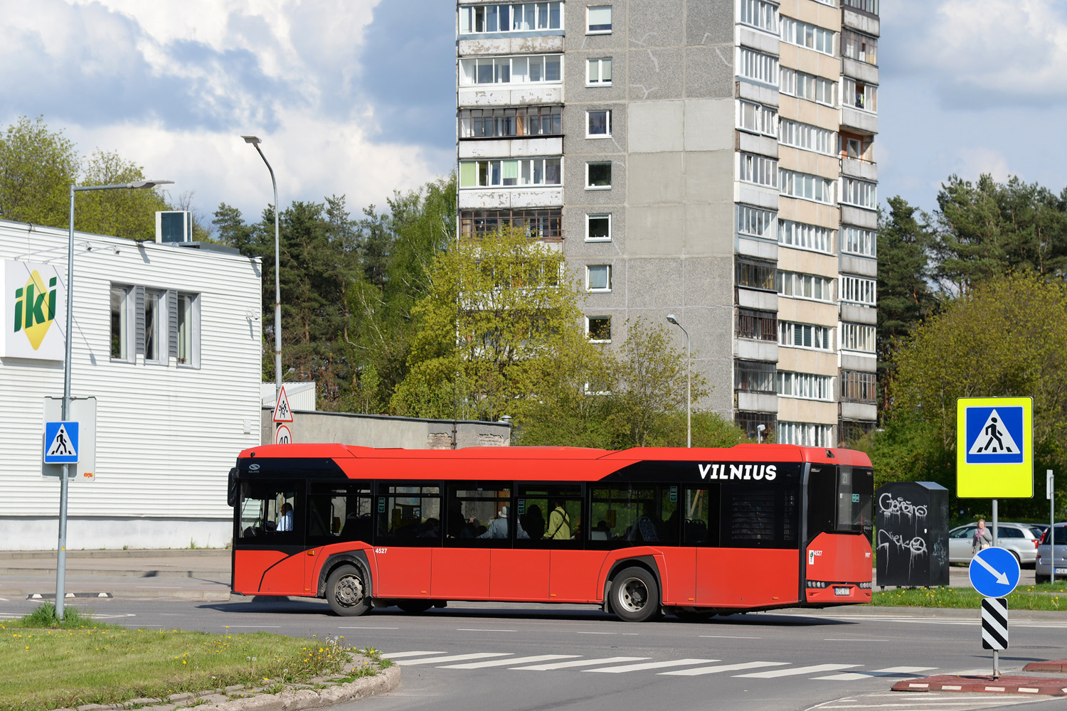 Литва, Solaris Urbino IV 12 № 4527 Литва, Solaris Urbino IV 12 № 4527