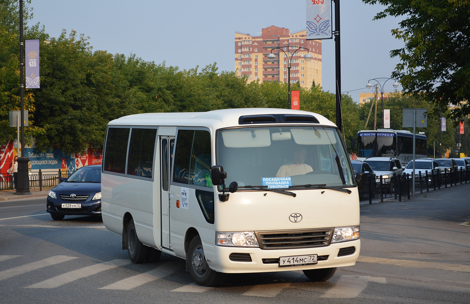Тюменская область, Toyota Coaster BB42L № У 414 МС 72