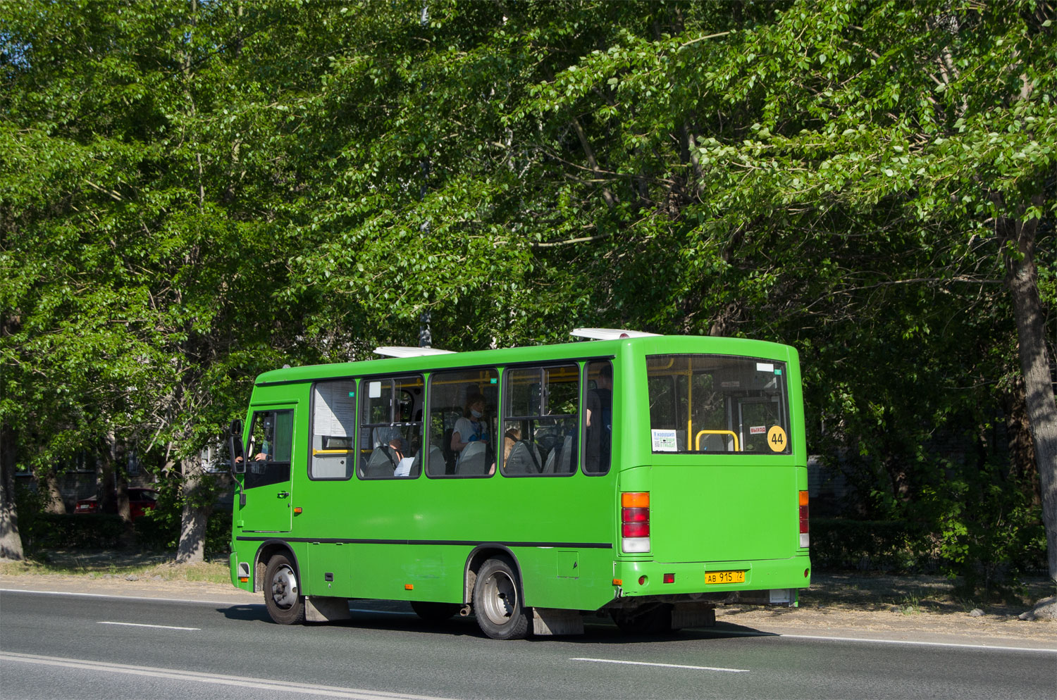 Тюменская область, ПАЗ-320302-12 № АВ 915 72