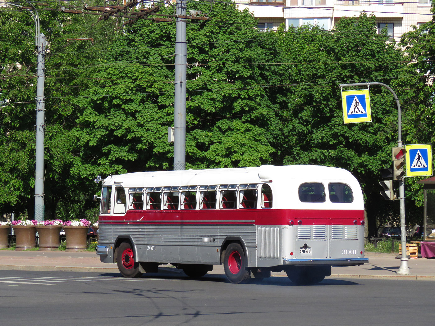 Эстония, ЗиС-127 № 3001; Санкт-Петербург — IV Петербургский парад ретро-транспорта 26 мая 2018 г.
