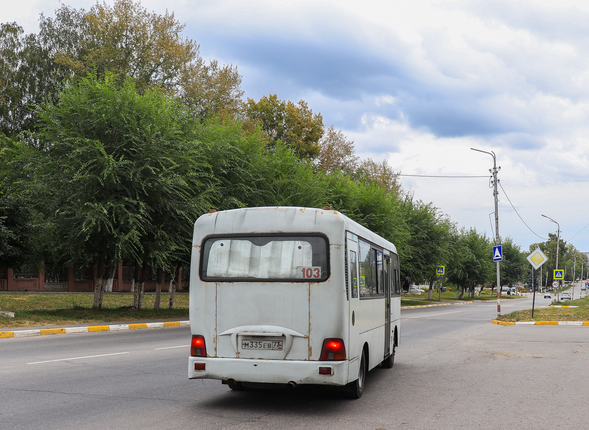 Ульяновская область, Hyundai County LWB (группа ТагАЗ) № М 335 ЕВ 73
