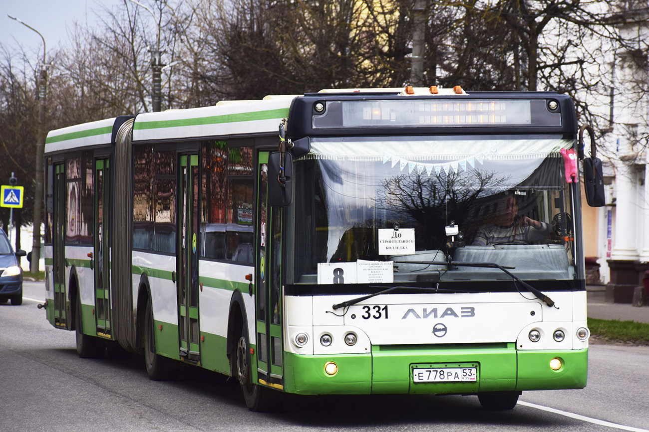 Novgorod region, LiAZ-6213.21 # 331