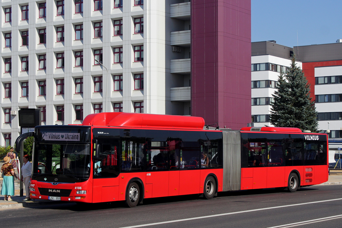 Литва, MAN A23 Lion's City G NG313 CNG № 4186