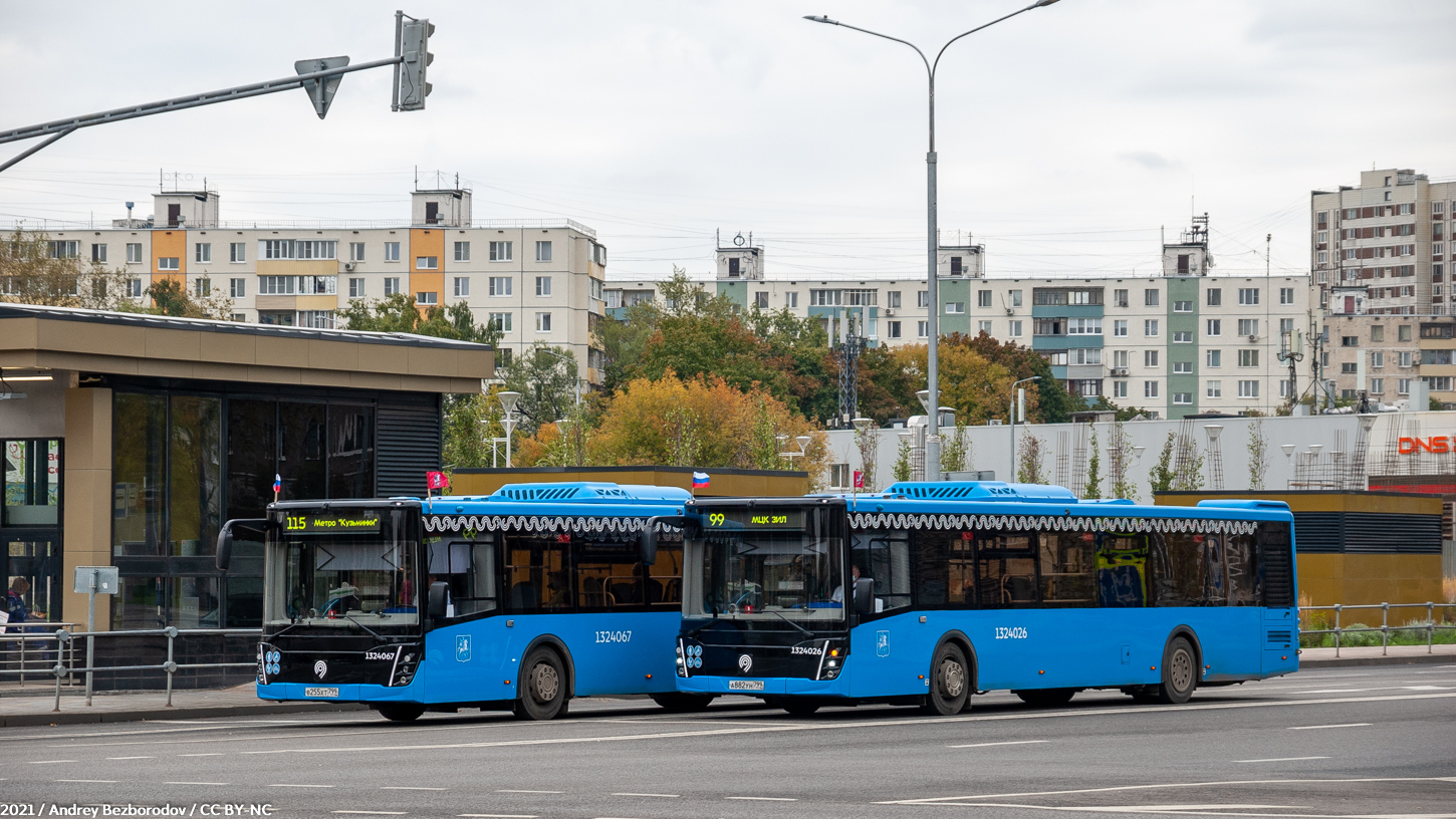 Москва, ЛиАЗ-5292.65 № 1324026