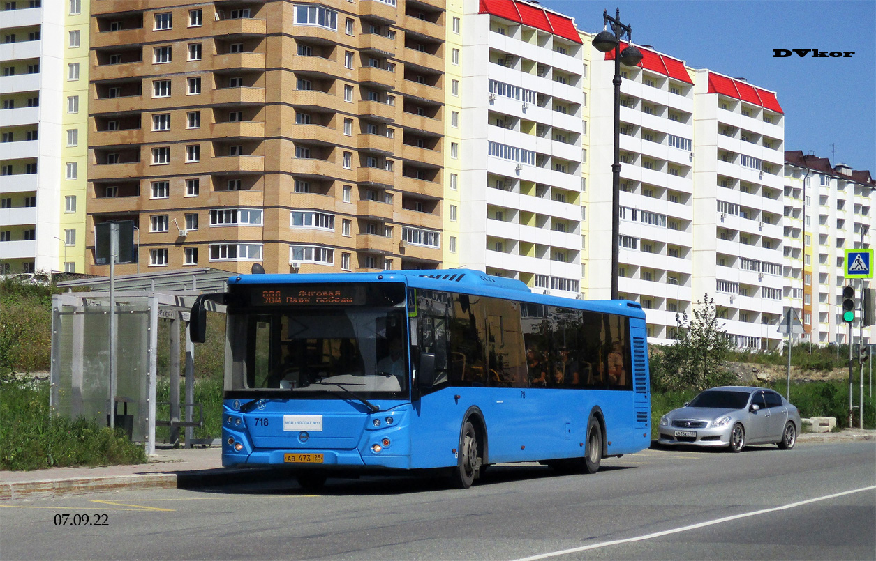 Приморский край, ЛиАЗ-5292.65 № 718