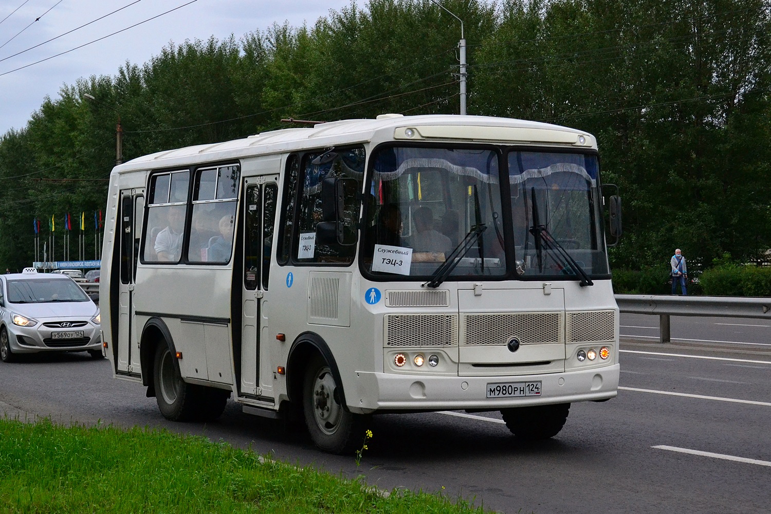 Красноярский край, ПАЗ-320540-02 № М 980 РН 124