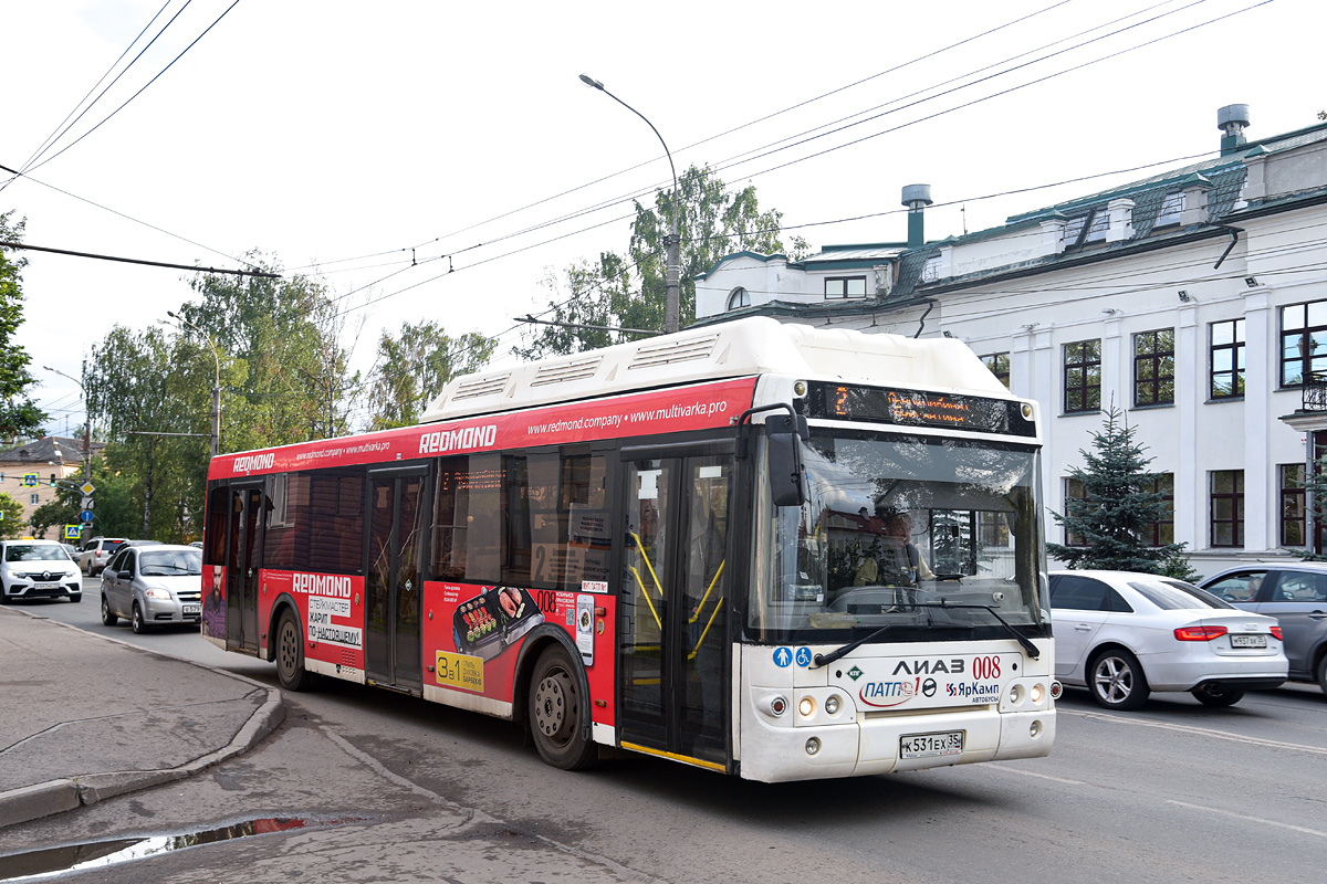 Vologda region, LiAZ-5292.67 (CNG) # 008