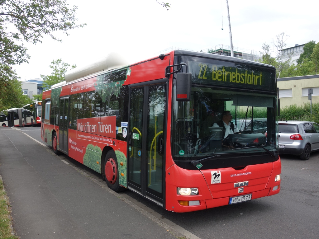 Hesse, MAN A21 Lion's City NL313 CNG # 73